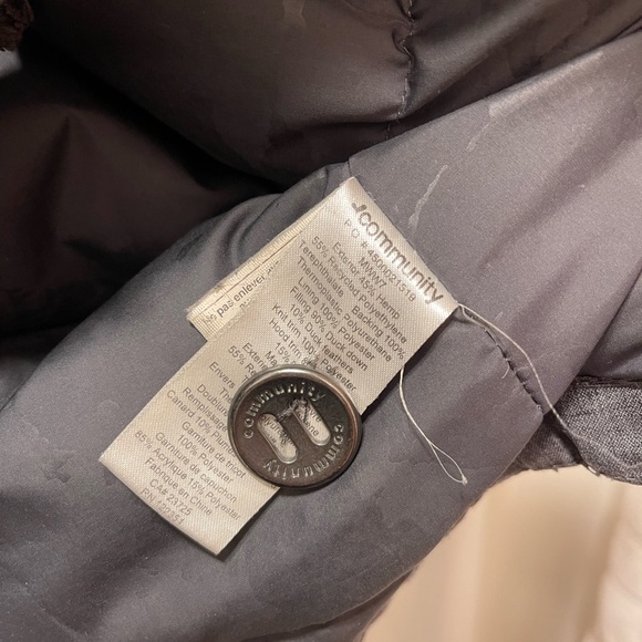 Aritzia duck down filled Parka with removable fur hood - Picture 5 of 6